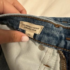 The Perfect vintage straight leg Madewell
